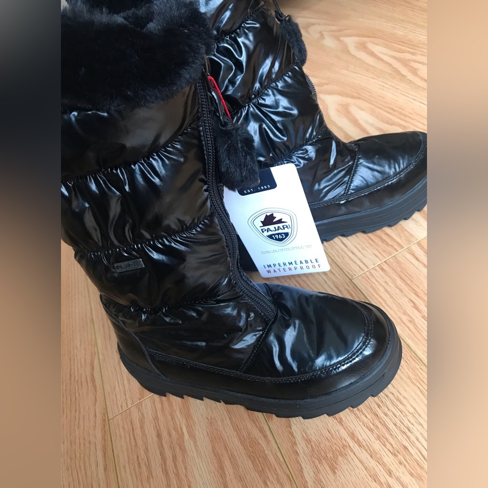 Girls Pajar Toboggan Waterproof Winter Boots Sz 2.5